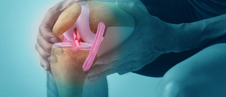 A man suffered a serious knee injury after suffering anterior