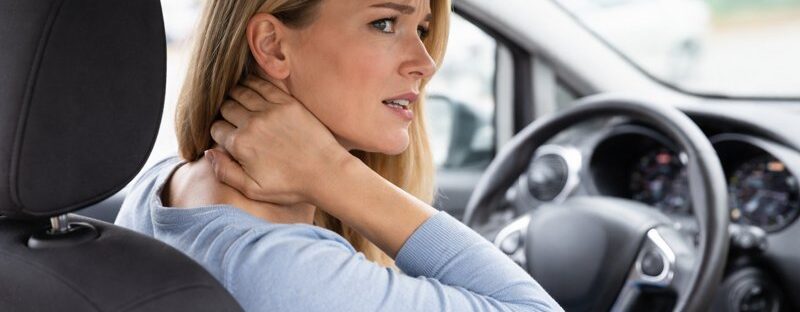 neck pain when turning head while driving